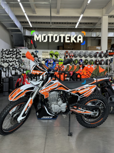 Мотоцикл кроссовый / эндуро ROCKOT (Рокот) RS250 Firestorm (250cc. 172FMM-5 (PR250). 21/18) с ЭПТС | Мототека